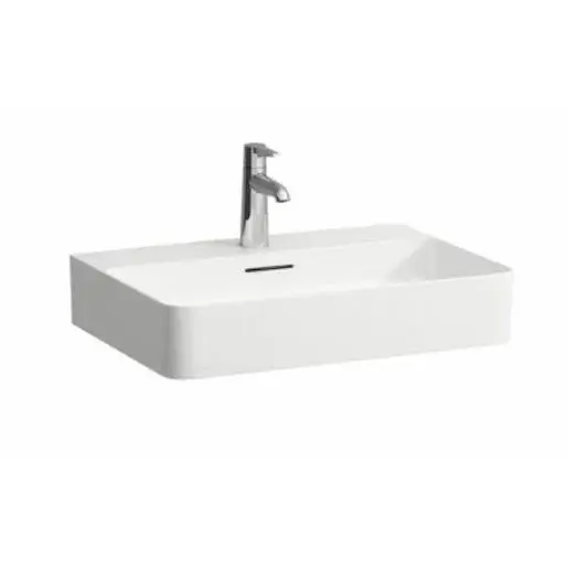 Laufen Val umývadlo 60x42 cm otvor pre batériu uprostred H8102830001041