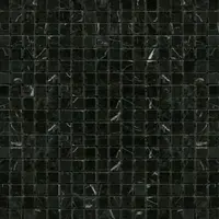 Kamenná mozaika Premium Mosaic Stone černá 30x30 cm leštěná STMOS15BKP