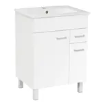 Kúpeľňová skrinka s umývadlom Multi 60x46 cm biela SPPONZA