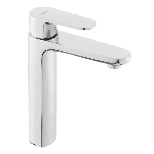 Vysoká umývadlová batéria Siko Lucida bez výpuste chróm SIKOBSLU285LES