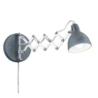 Nástenné svietidlo Reality Scissor betón R20321078