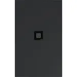 Sprchová vanička obdĺžniková Polysan Flexia 130x80 cm liaty mramor antracit 72899.51