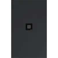 Sprchová vanička obdĺžniková Polysan Flexia 130x80 cm liaty mramor antracit 72899.51