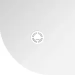 Polysan Flexia sprchová vanička štvrťkruhová 80x80 cm liaty mramor 91171