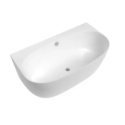 Voľne stojaca vaňa SAT Agnes 158x86 cm liaty mramor ľavá aj pravá SATAG1580