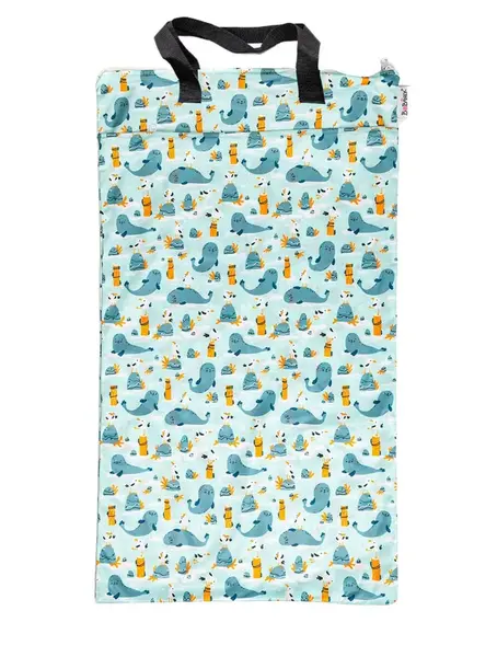 Bobánek Nepromokavá taška velká 1 ks racek a tuleň