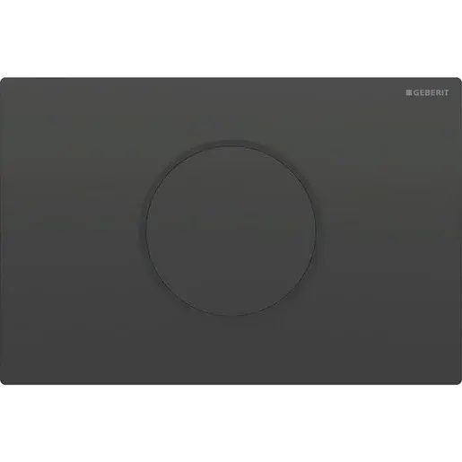 Geberit Sigma10 ovládacie tlačidlo oceľ čierna 115.908.DW.6
