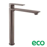 RAV SLEZÁK Nil vysoká umývadlová batéria bez výpuste kartáčovaná metal grey NL130.0MGK