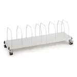 Mobilní kovová police