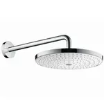 Hansgrohe Raindance Select S hlavová sprcha na stěnu vrátane sprchového ramená biela/chróm 27378400