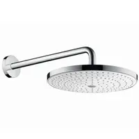 Hansgrohe Raindance Select S hlavová sprcha na stěnu vrátane sprchového ramená biela/chróm 27378400