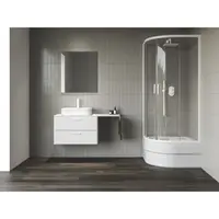 Ravak Blix II sprchový kút štvrťkruh 90x90 cm 3BM70E40Z1