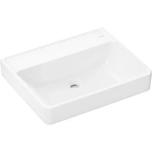 Hansgrohe Xanuia Q umývadlo 60x48 cm bez otvoru pre batériu, bez prepadu 60242450
