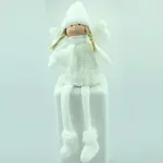 Plyšová dekorace s visícíma nohama 31 cm