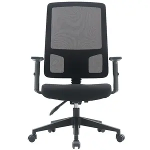 Otáčecí křeslo Popstar Mesh černá