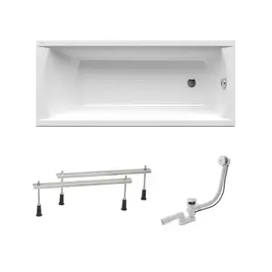 Obdĺžniková vaňa SAT Fusion 160x70 cm akrylát ľavá aj pravá SATVR160AN