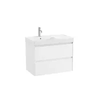 Roca Ona kúpeľňová skrinka s umývadlom 80x64,5x46 cm biela mat ONA802ZBML