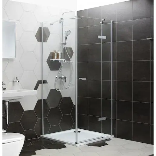 Hüppe Strike New bočné zástena k sprchovacím dverám 80 cm SIKOKHSTENA80TCR