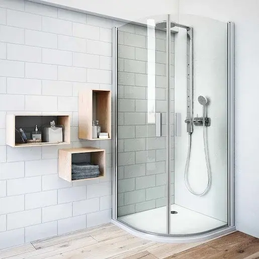 Roth Tower Line sprchový kút štvrťkruh 100x100 cm 722-1000000-01-02