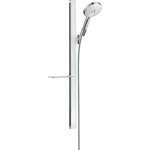 Sprchový set Hansgrohe Raindance Select S s poličkou biela/chróm 27648400