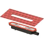 Tece Tecedrainprofile sifón plast černá 673001