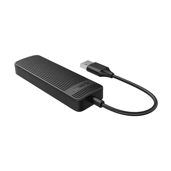 Orico FL02 HUB adaptér USB - 4x USB 2.0, čierny