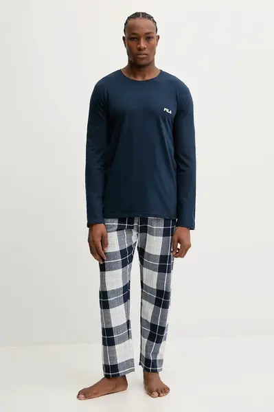 Bavlněné pyžamo Fila