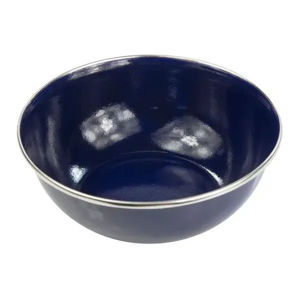 REGATTA OUTDOORS ENAMEL BOWL Outdoorová miska, tmavě modrá, velikost