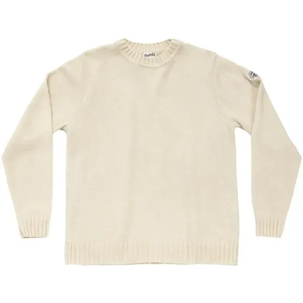 Devold NANSEN Univerzální vlněný svetr, béžová, velikost