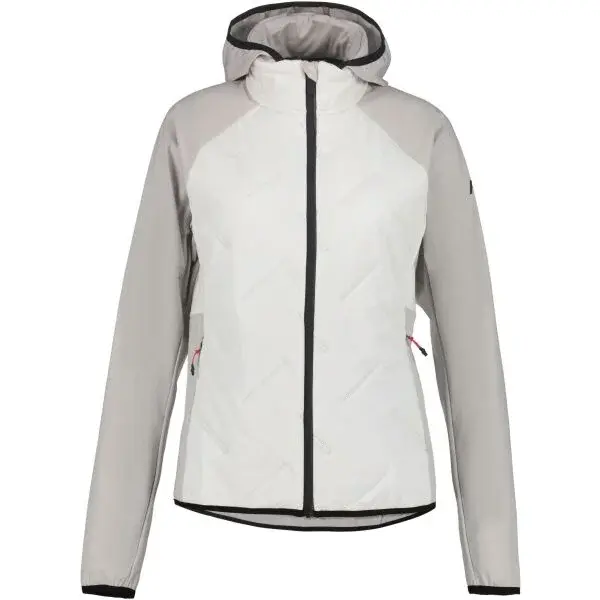 Rukka MELTA HOOD Dámska bunda na bežky, biela, veľkosť