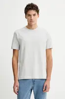 Bavlněné tričko Marc O'Polo pánské, šedá barva, s potiskem, 620201251382