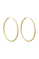 Pozlacené stříbrné náušnice Design Letters 90403023GOLD