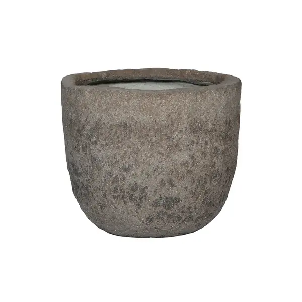 Květináč Mt. Russell, šedý diorit, více velkostí - Pottery Pots Velikost: S - ⌀ 34,5, v. 29 cm