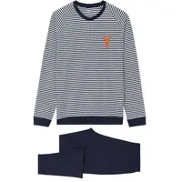 CELIO XJIPYHOM Pánské pyžamo, tmavě modrá, velikost