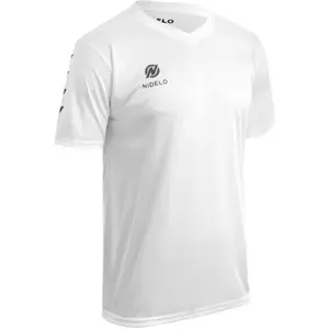 NIDELO FOOTBALL SHIRT NANTES Dětský fotbalový dres, bílá, velikost 8Y