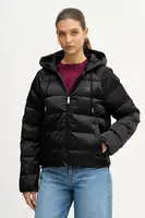 Bunda Calvin Klein Jeans černá barva, přechodná, LV047E509G