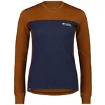 MONS ROYALE REDWOOD ENDURO VLS W Dámske funkčné cyklo tričko z vlny Merino, hnedá, veľkosť