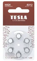 TESLA Baterie do naslouchadel A312 PR41 6 ks