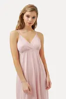 Dámská bambusová košilka JESSICA XL Růžová