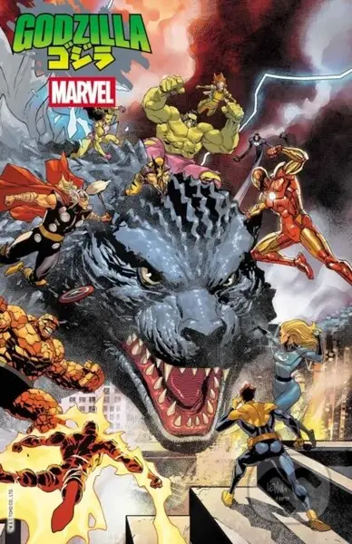 Godzilla Vs. The Marvel Universe - Gerry Duggan, Ryan North, Joe Kelly - kniha z kategorie Komiksy