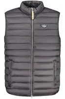 ARMATA DI MARE MEN'S BLACK SLEEVELESS JACKET