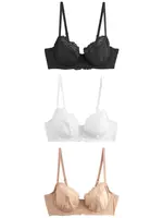 Next Podprsenka  béžová / čierna / biela