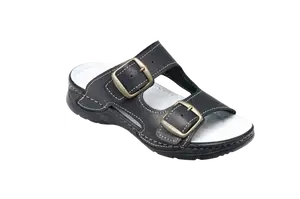 SANTÉ Dámský pantofel D/10/60/CP Černá v.38