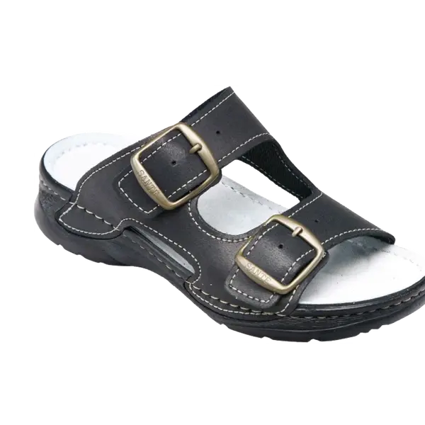 SANTÉ Dámský pantofel D/10/60/CP Černá v.38