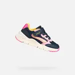 Tmavě modré dívčí tenisky Geox Loftus - Holky