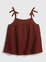 GAP Dětský top ruffle woven - Holky