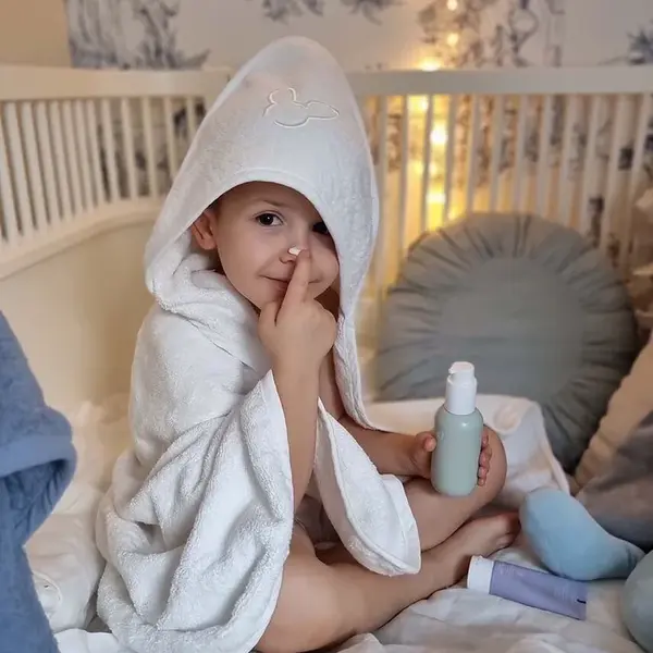 Detský bavlnený uterák Effiki 95x95 cm