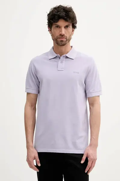 Bavlnené polo tričko BOSS Orange Prime