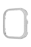 Puzdro na smart hodinky Swarovski SPARKLING biela farba