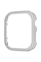 Puzdro na smart hodinky Swarovski SPARKLING biela farba